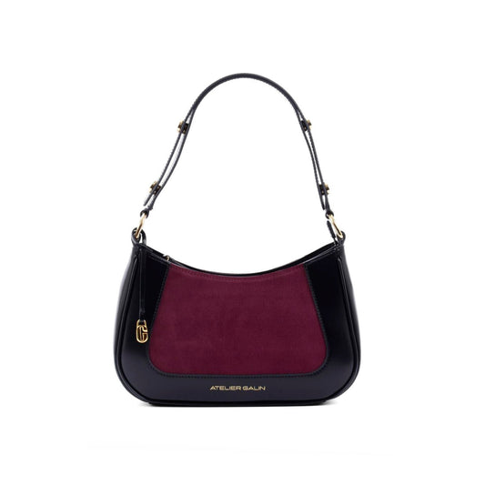 Jasmine Hobo Bag - Deep Red - Atelier Galin