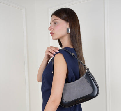 Jasmine Hobo Bag - Gris - Atelier Galin